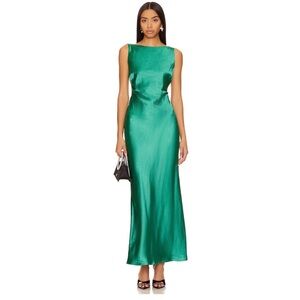 REVOLVE Samsara Maxi Dress in Emerald